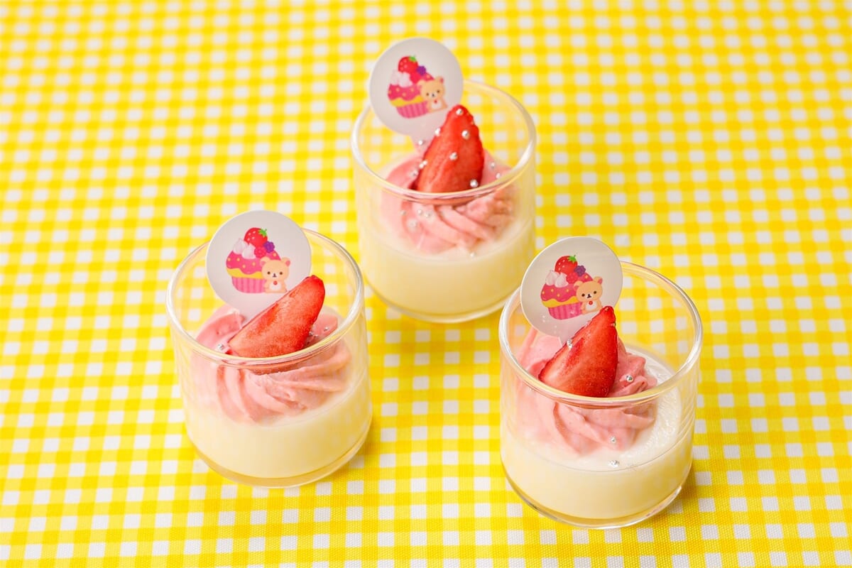 コリラックマのおきにいりパンナコッタ