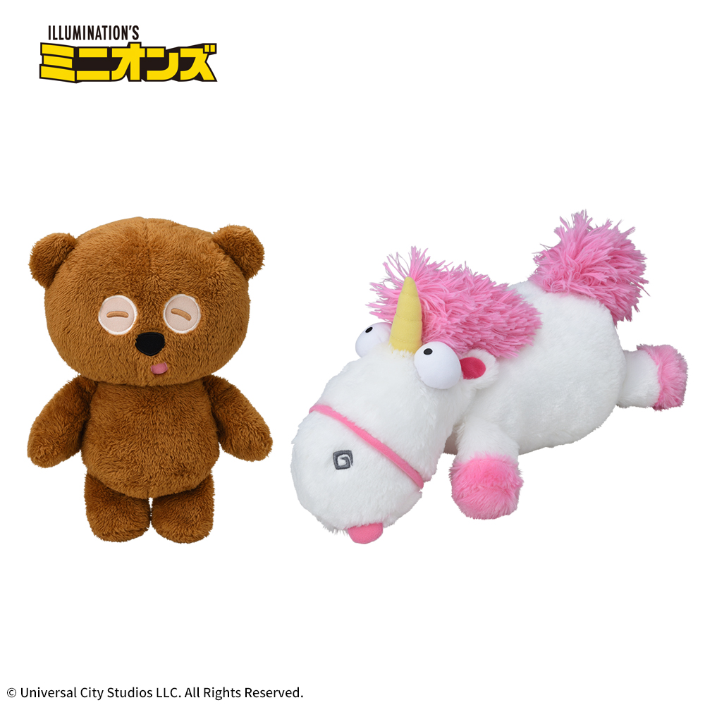 ミニオン　Lぬいぐるみ“ティム&フラッフィ”
