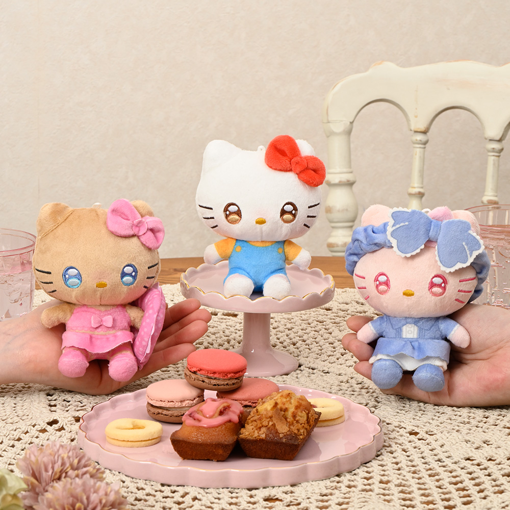 ゆるかわ サンリオキャラクターズ あいぬい ミニぬいぐるみ“ハローキティ”