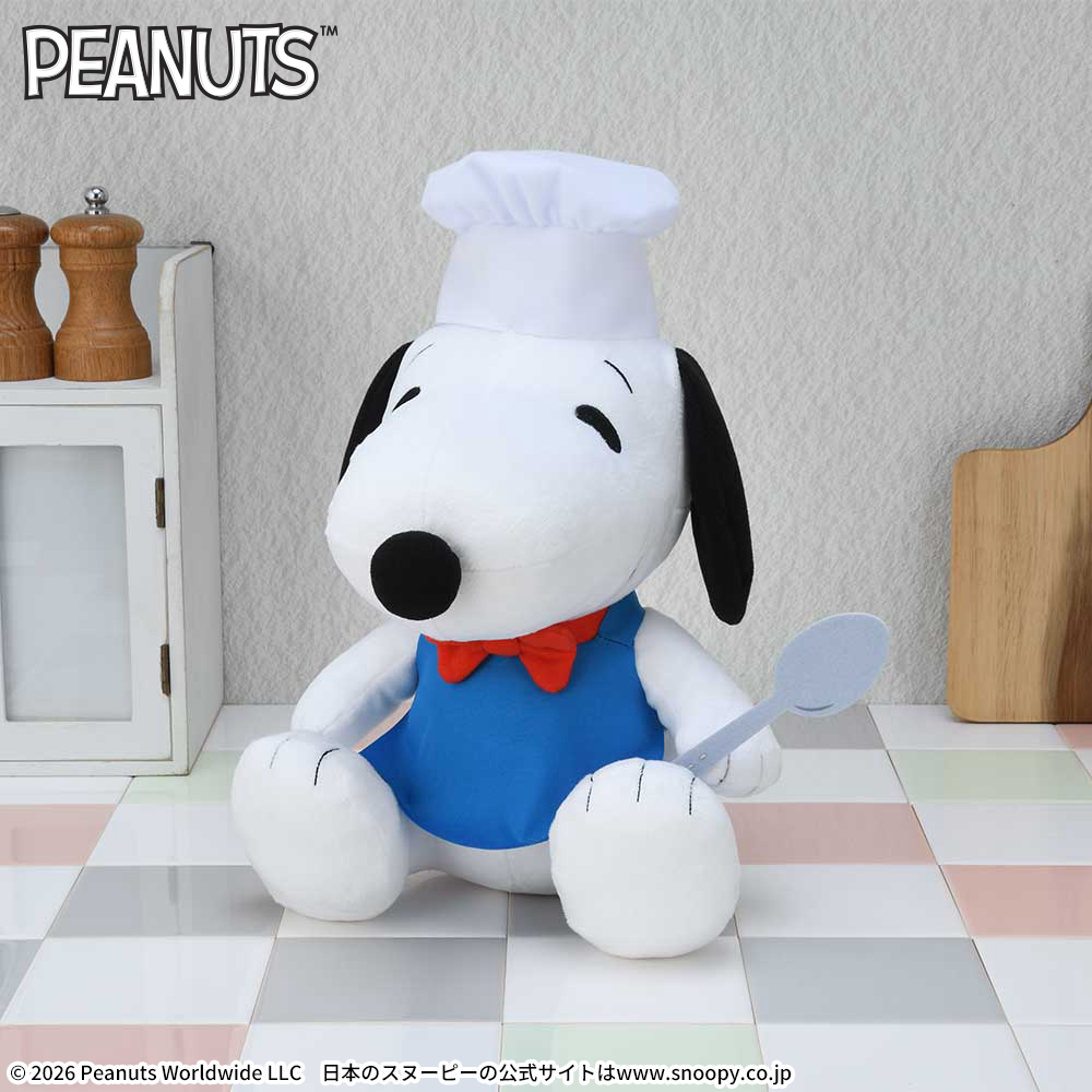 SNOOPY(TM)　Lぬいぐるみ　クッキング