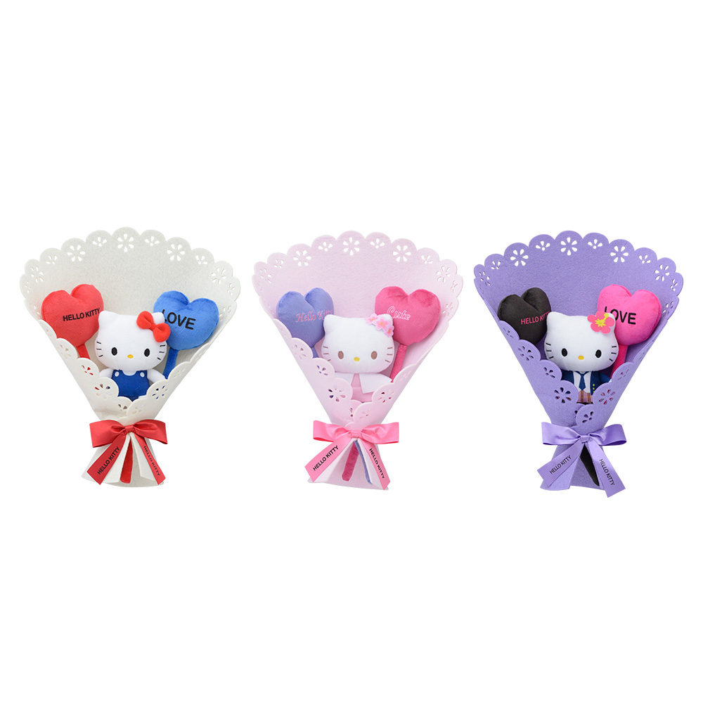 ハローキティ　ブーケぬいぐるみ