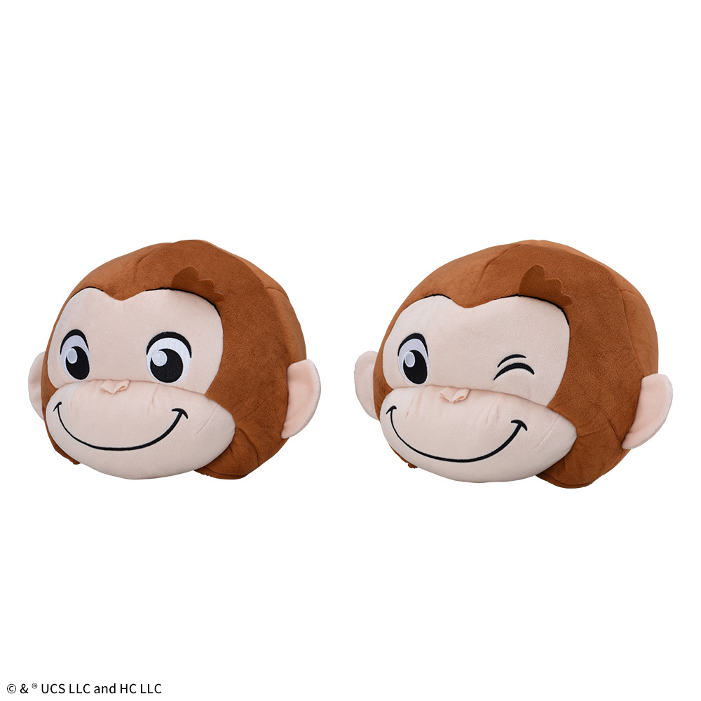 おさるのジョージ　プラチナムザッカぬいぐるみ帽子