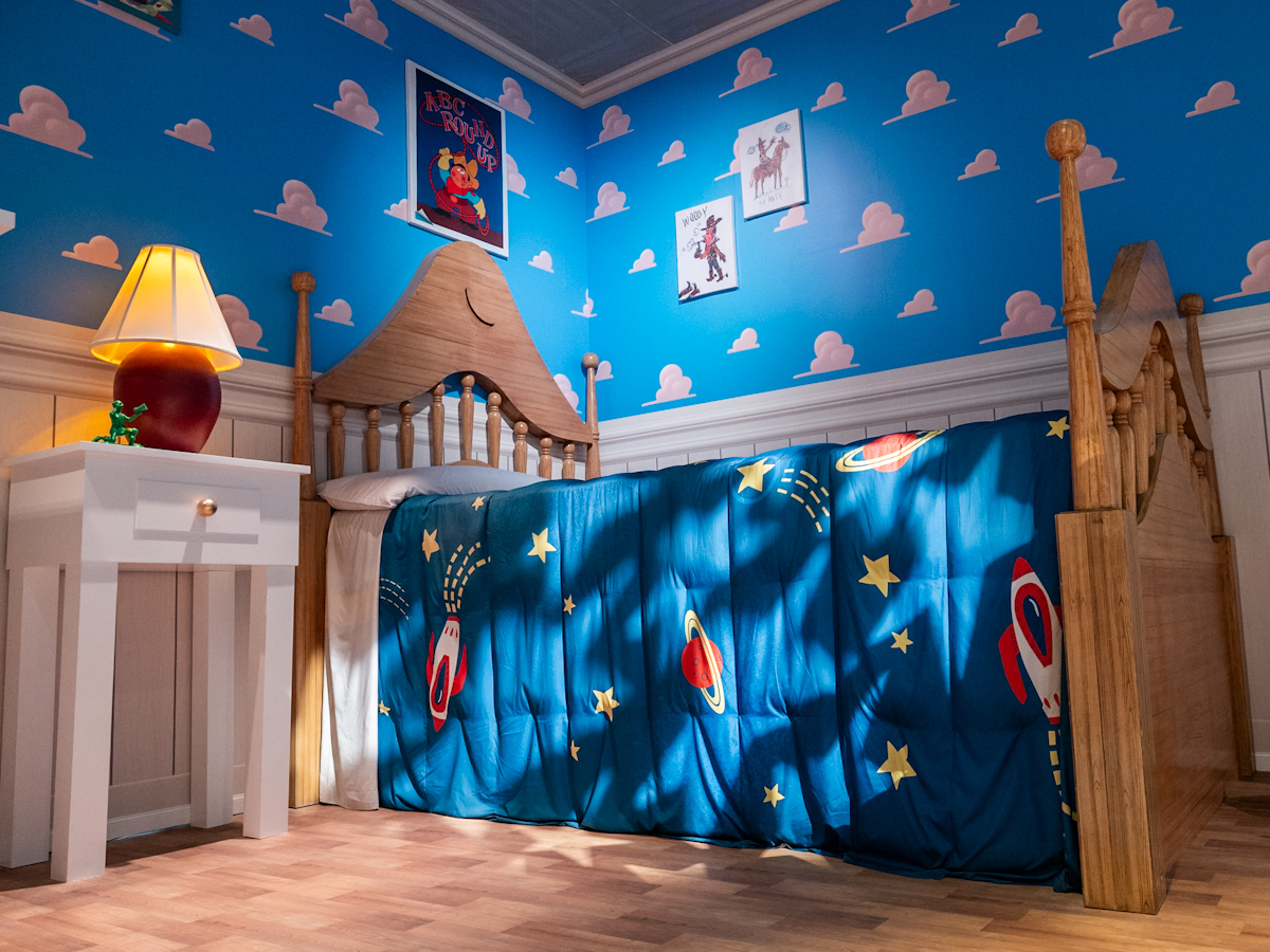 『トイ・ストーリー』アンディの部屋