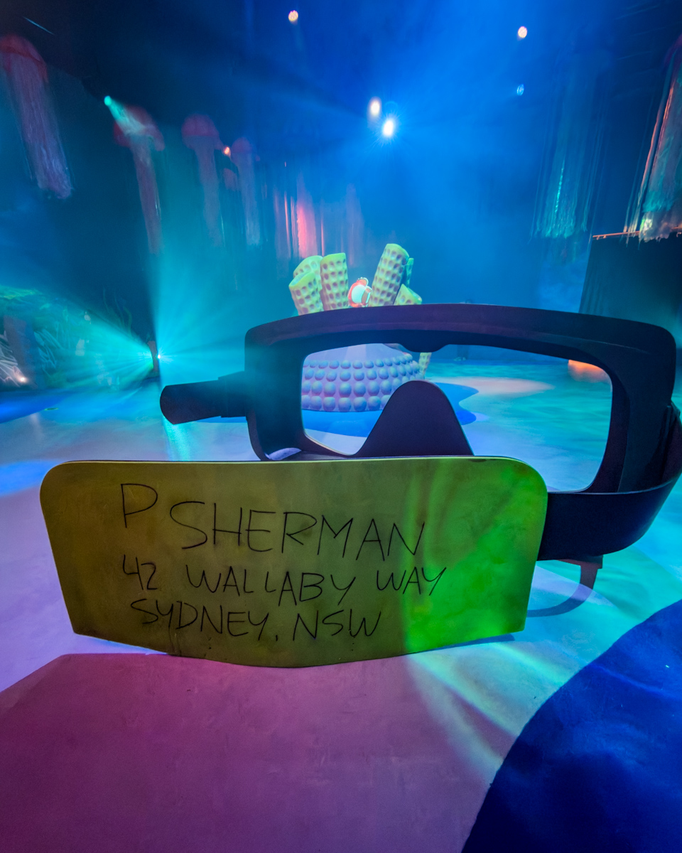 『ファインディング・ニモ』「P. Sherman, 42 Wallaby Way, Sydney（シドニー、ワラビー通り42番地、P・シャーマン）