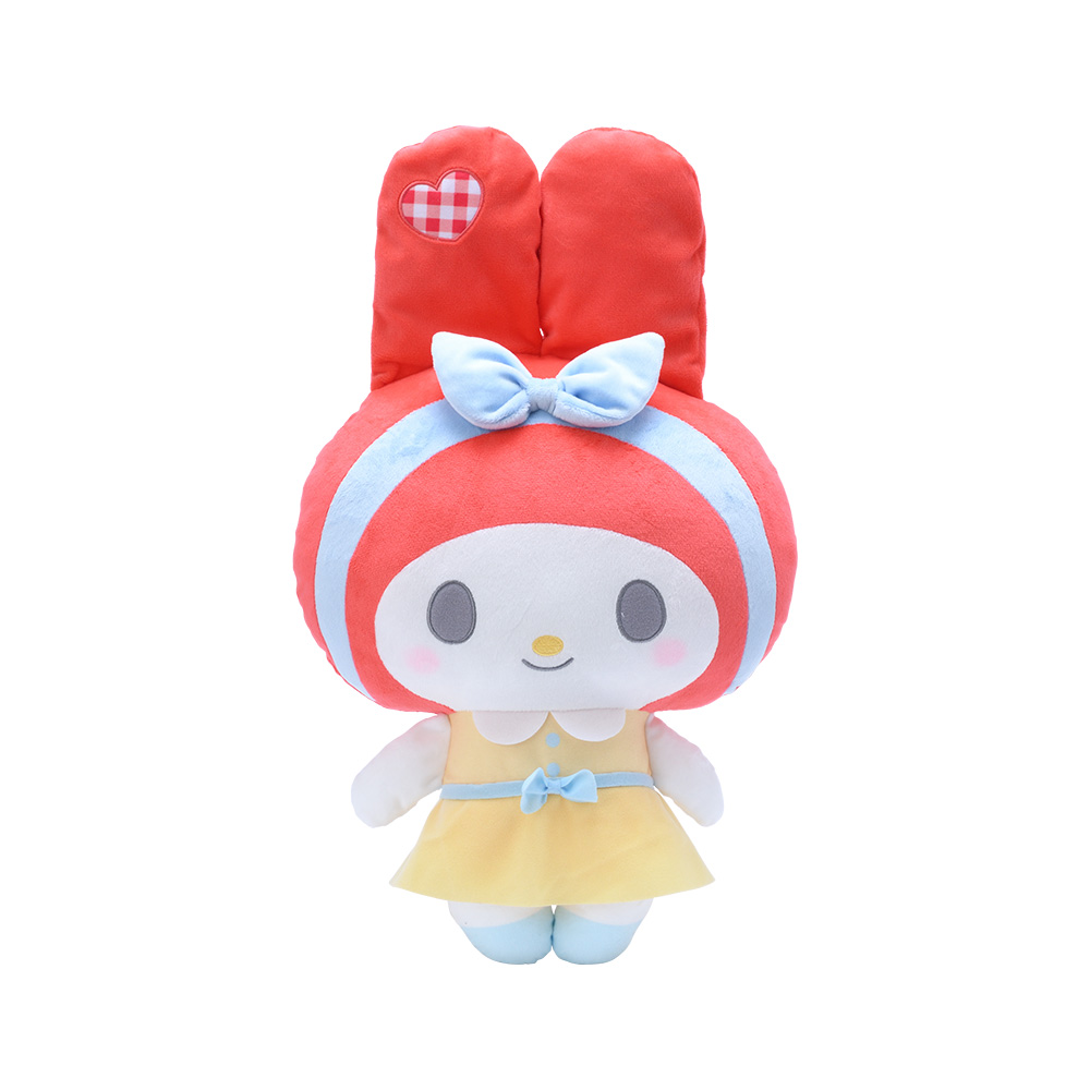 ゆるかわ　サンリオキャラクターズ　LLぬいぐるみ“マイメロディ”　Spring Color