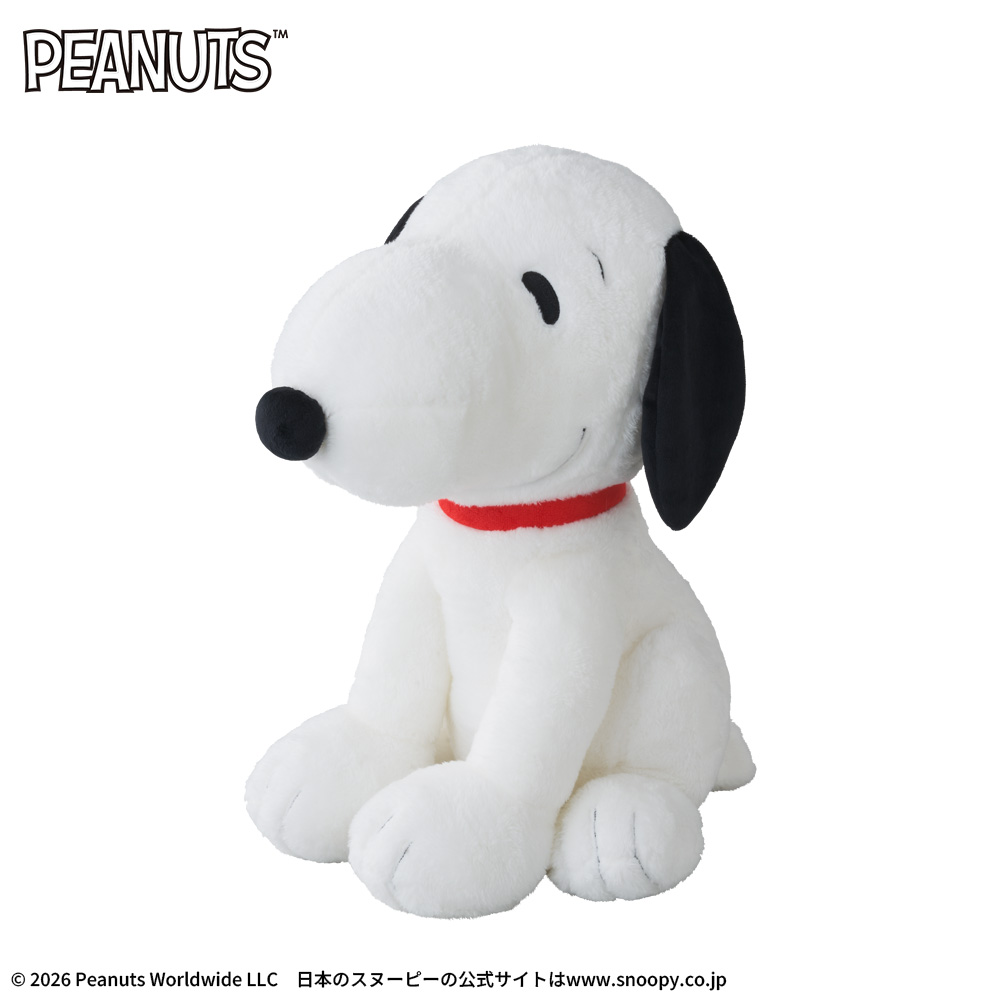 SNOOPY(TM)　スーパーラージぬいぐるみ　おすわりポーズ