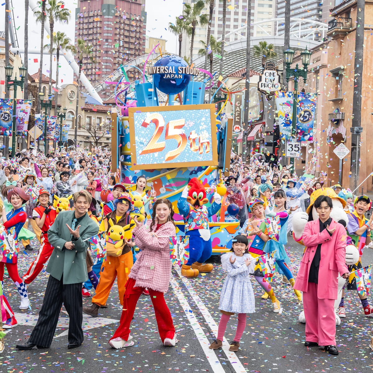 ユニバーサル・スタジオ・ジャパン「25周年 Discover U!!! スペシャル セレモニー」