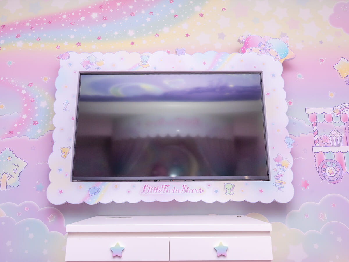 50インチのテレビ