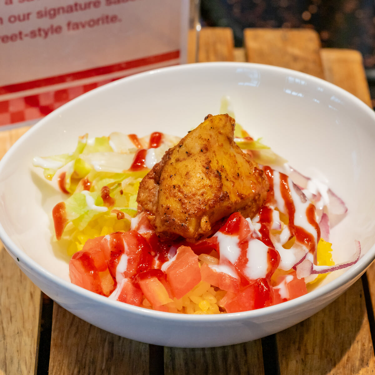 チキンオーバーライス