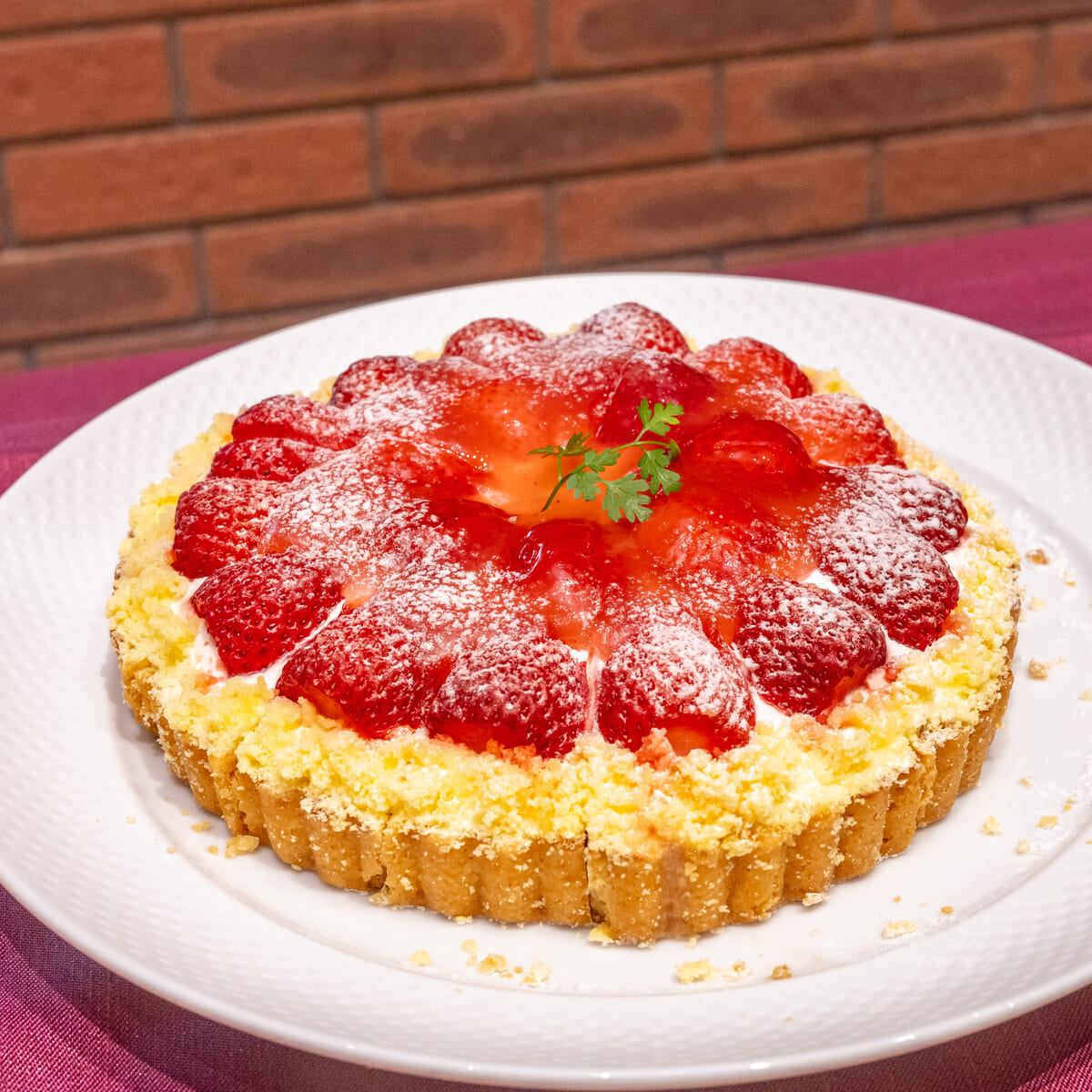 いちごのタルト