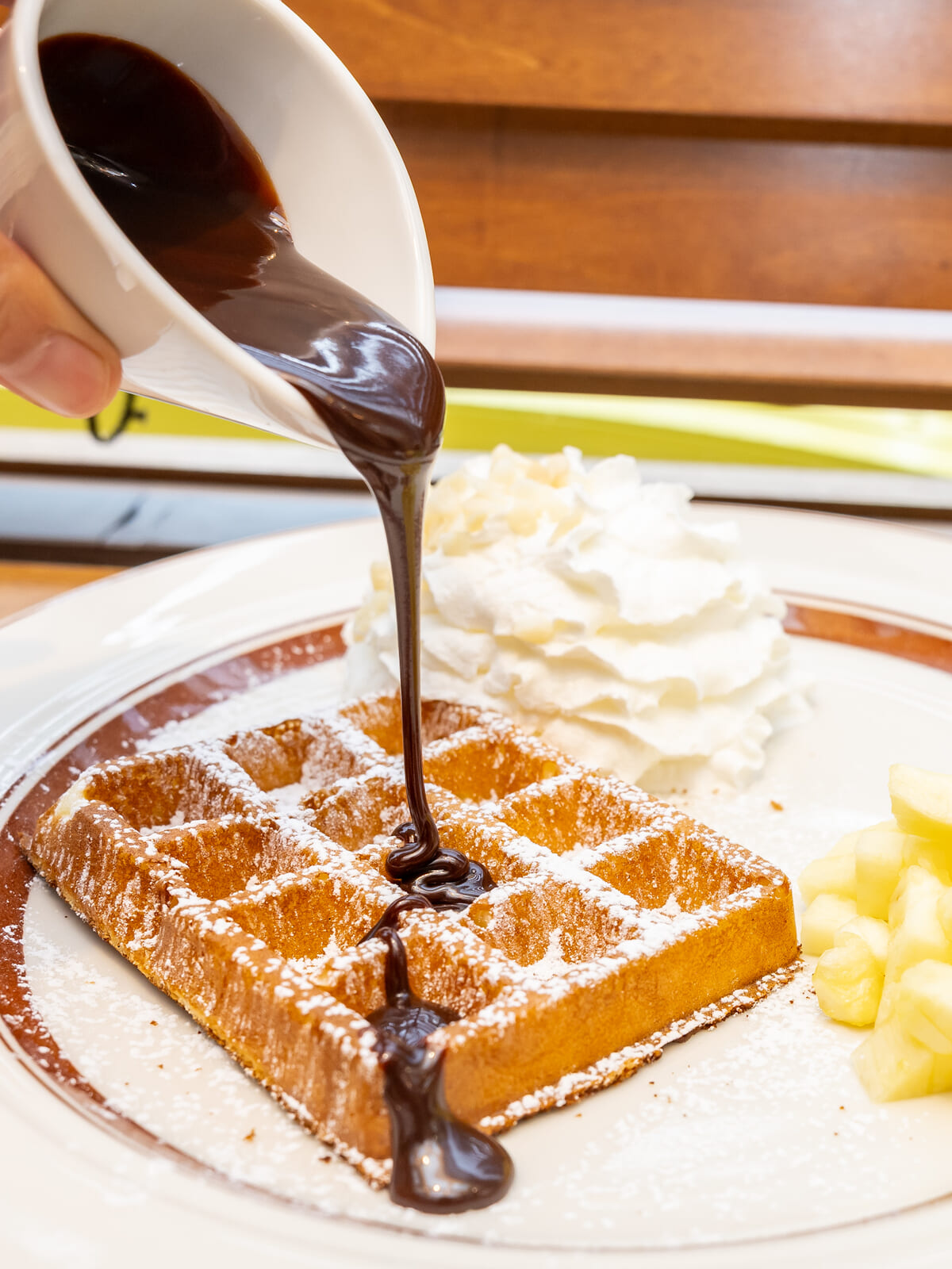 米粉100%のグルテンフリーワッフル2 