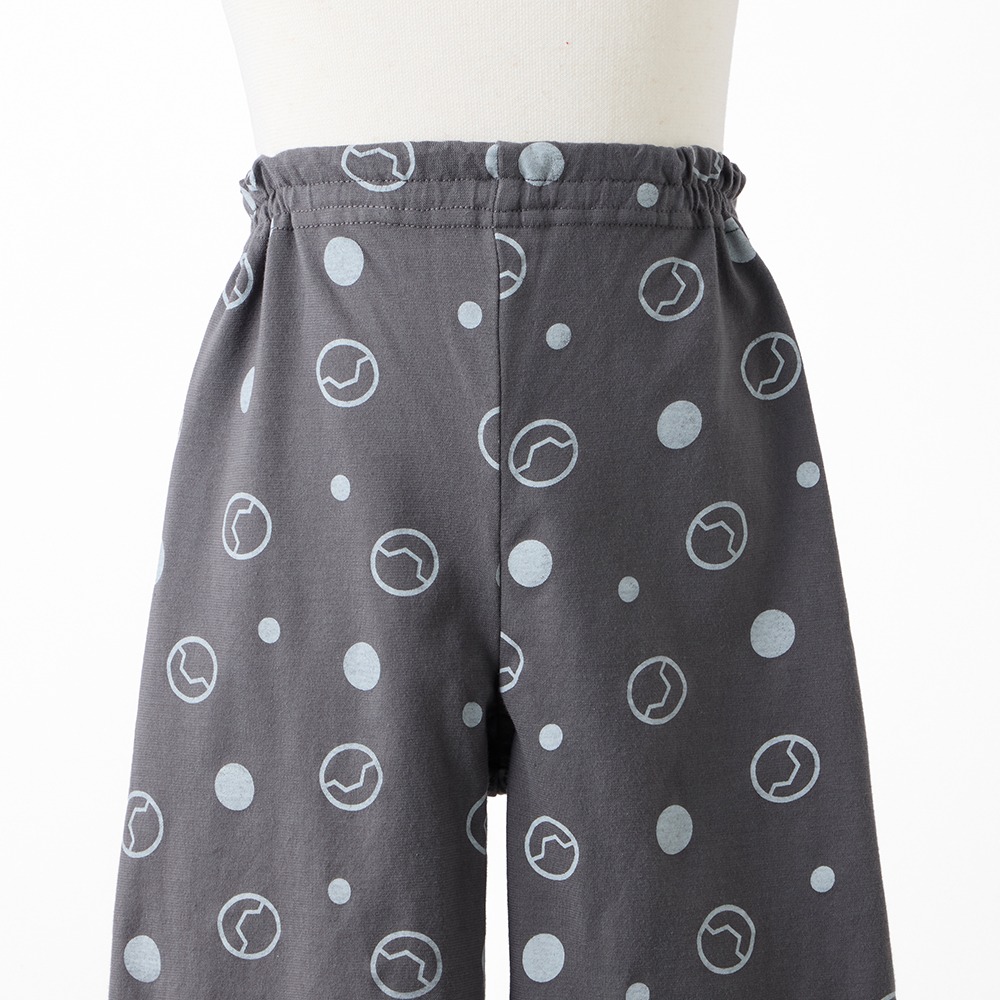 お腹の冷えを防ぐ！薄くて涼しい蓄光プリントパジャマ　仕様