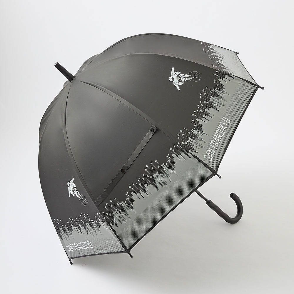 UVカットのエンボスビニール傘「ベイマックス」　デザイン