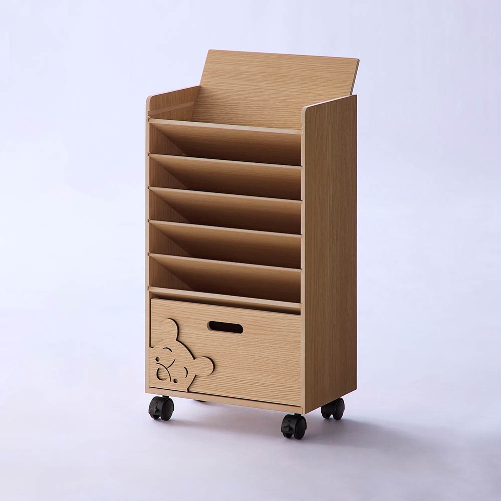 教科書も収納できる書類ワゴン　仕様