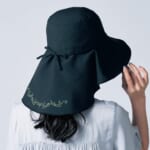 つば広ハット「マレフィセント」　着用イメージ