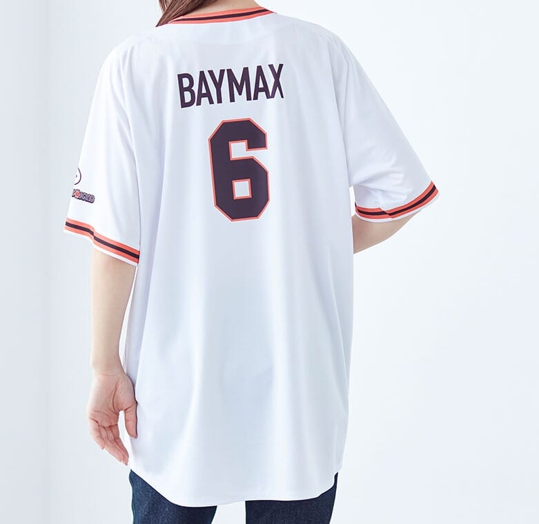ベースボールシャツ 「ベイマックス」　バックスタイル