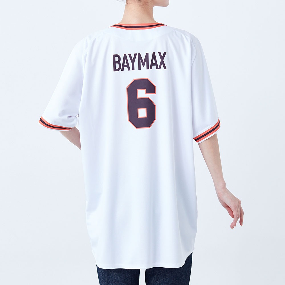 ベースボールシャツ 「ベイマックス」　裏