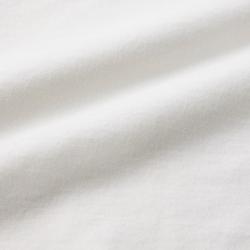 お腹の冷えを防ぐ！薄くて涼しい蓄光プリントパジャマ　素材アップ