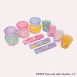 スケーター「スヌーピー」クリアハート ランチグッズ