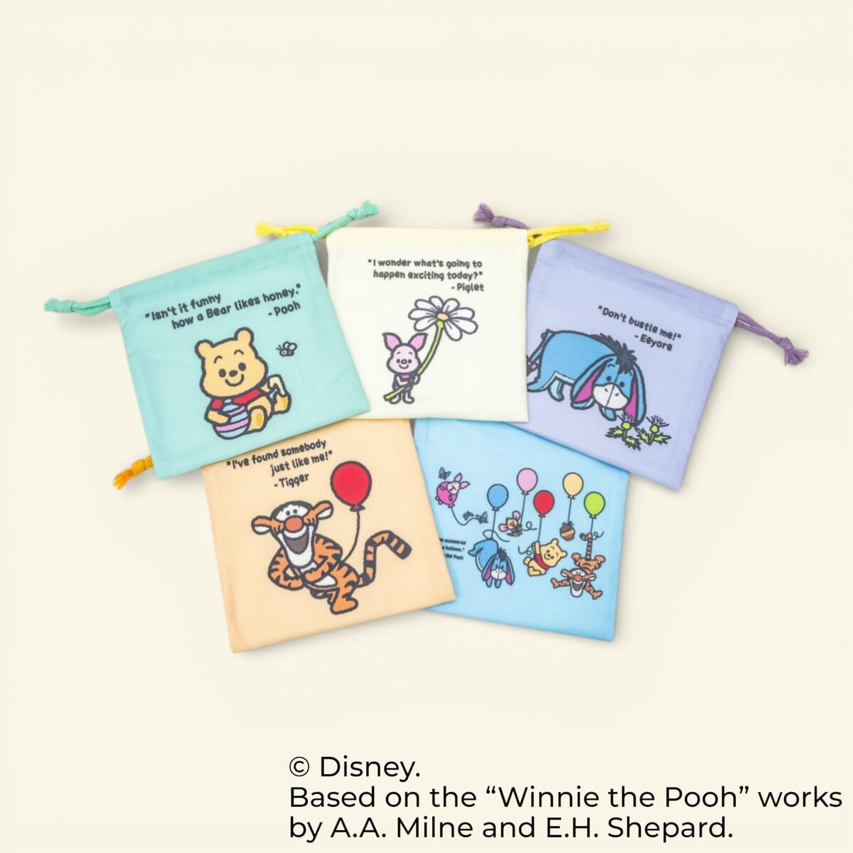 ミステリーボックス ランチ巾着M BOX (くまのプーさん/タロアウト)