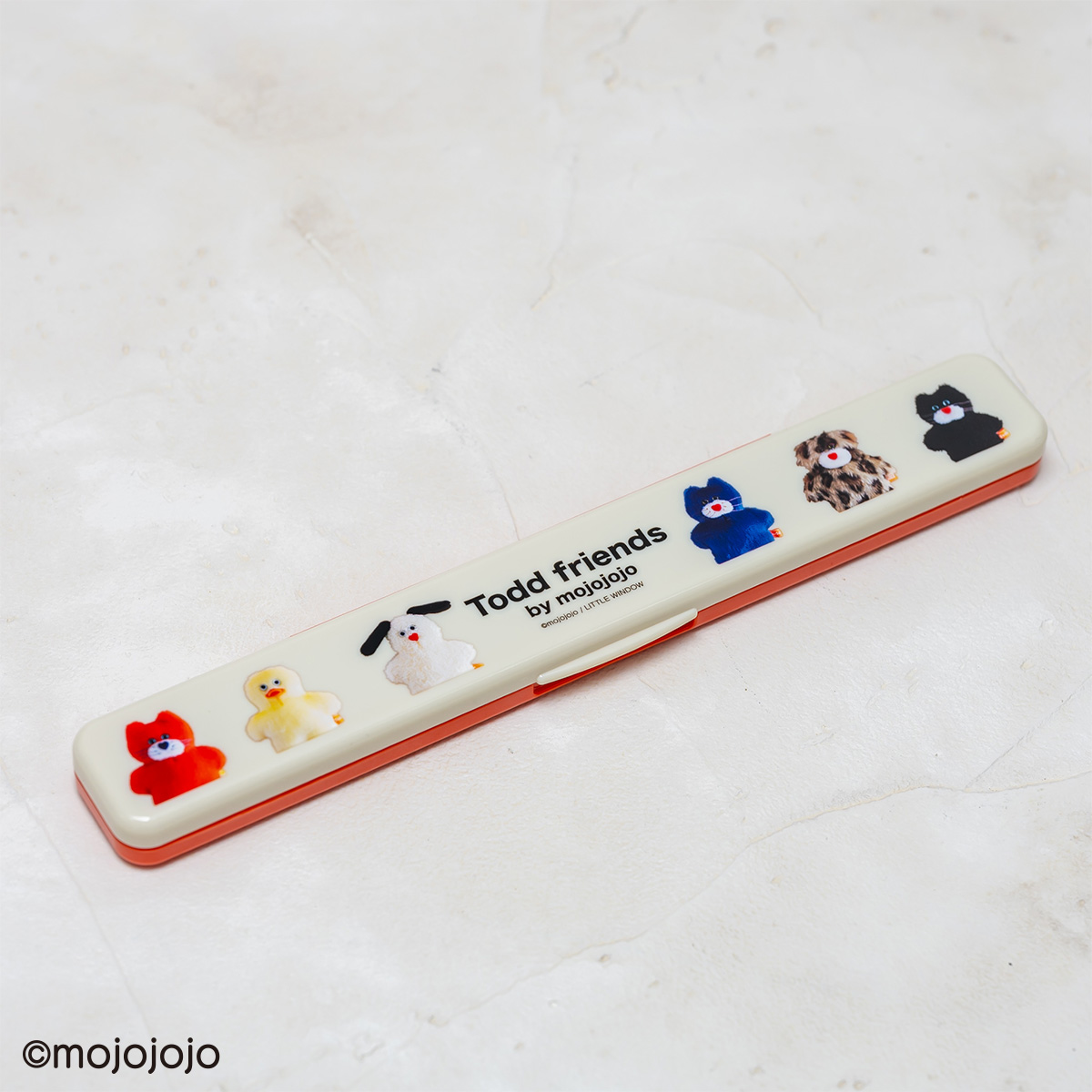 ABC3 音の鳴らない箸・箸箱セット ハシ18cm