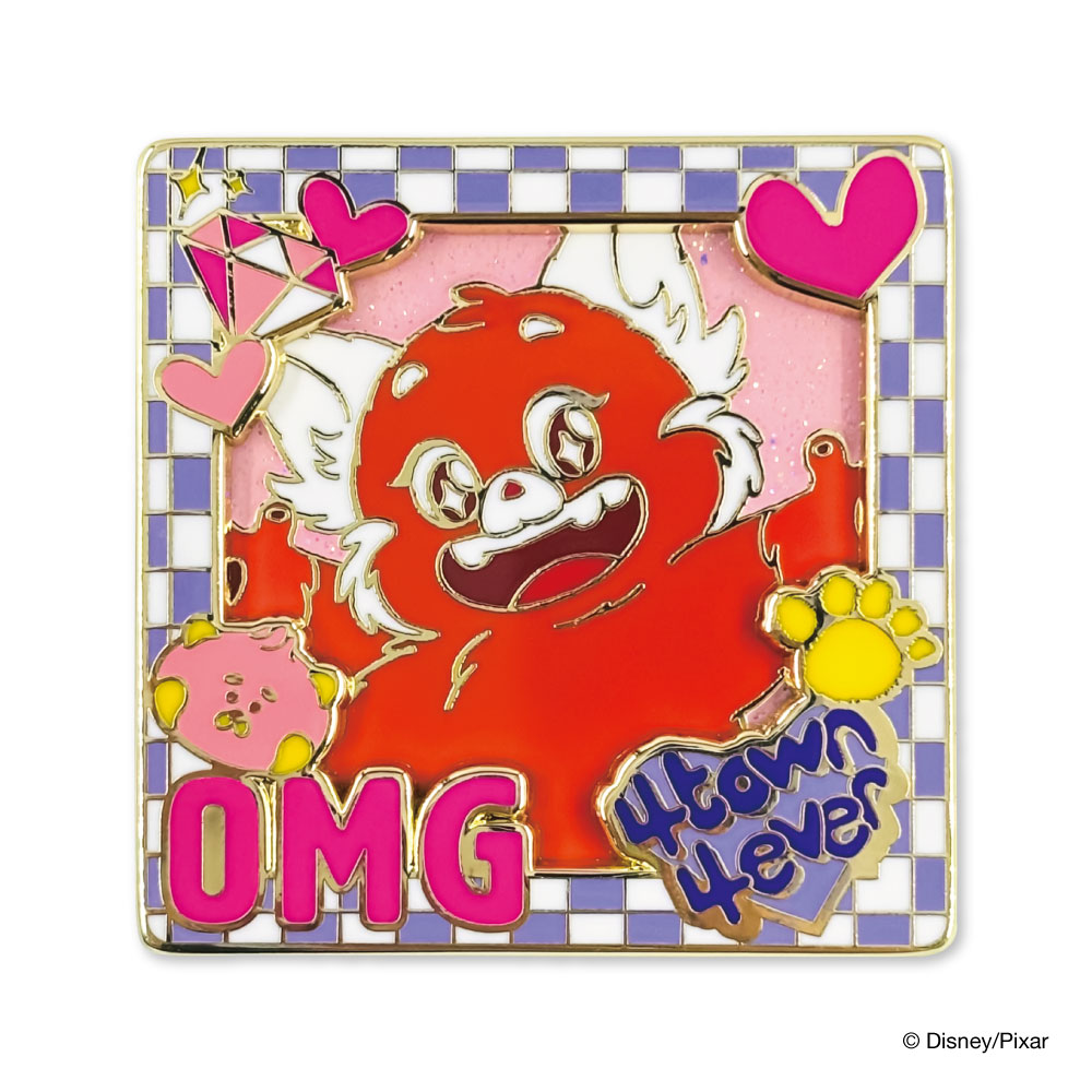 コレクションピンバッジ　レッサーパンダ　メイ