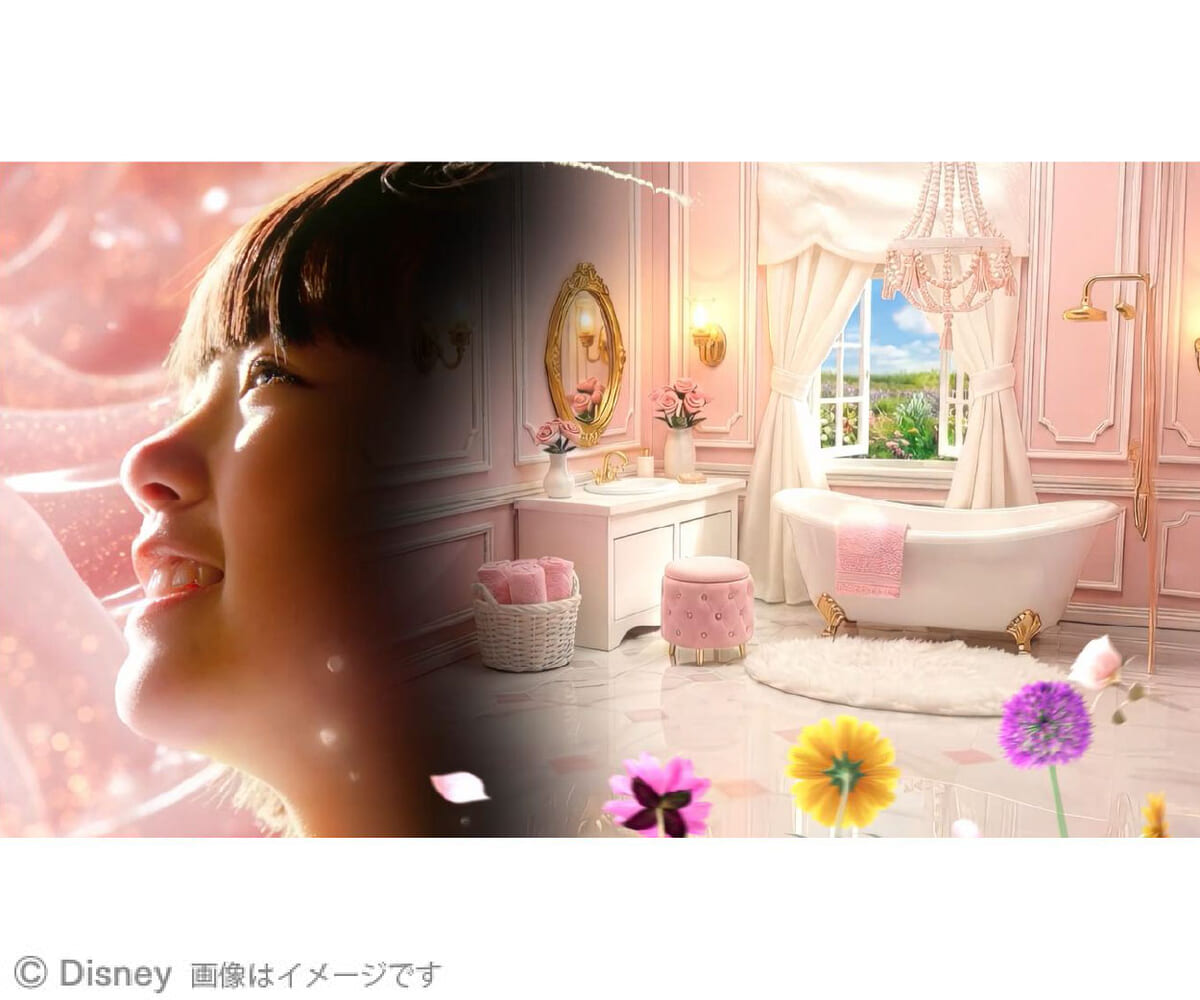 香りドレスボディソープ　ラプンツェル/エルサ　TVCM1