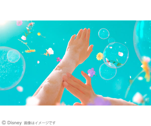 香りドレスボディソープ　ラプンツェル/エルサ　TVCM2