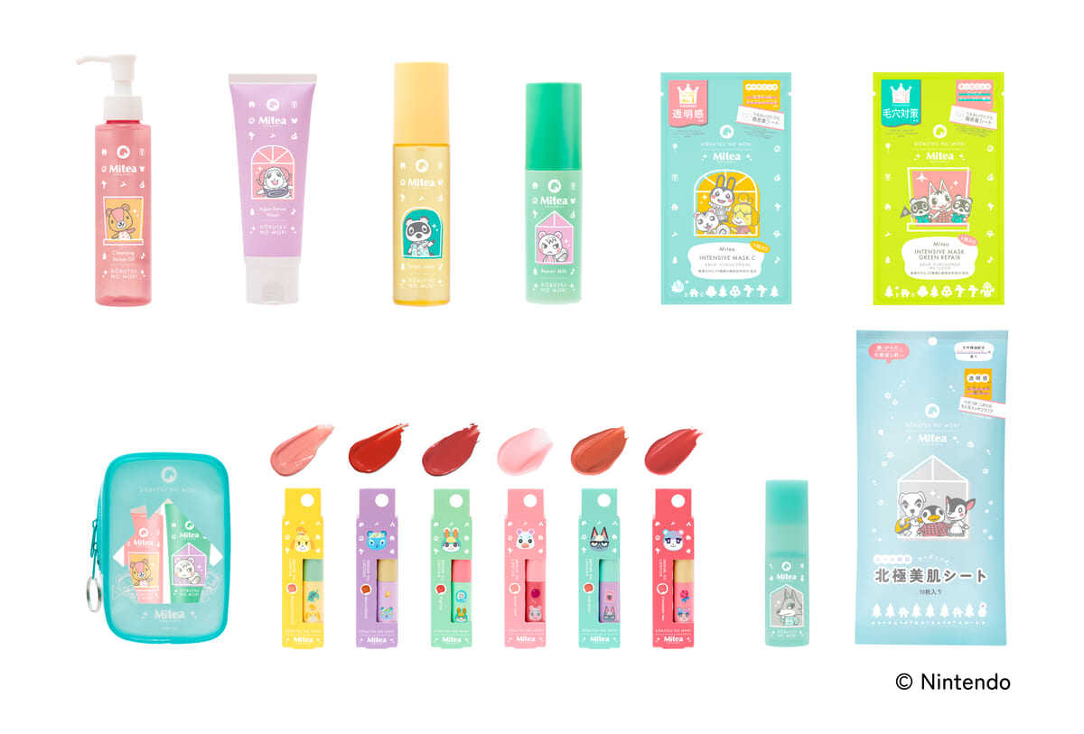 Mitea ORGANIC「どうぶつの森」コレクション