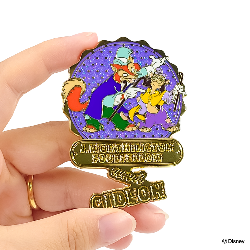 コレクションピンバッジ　ファウルフェロー＆ギデオン04