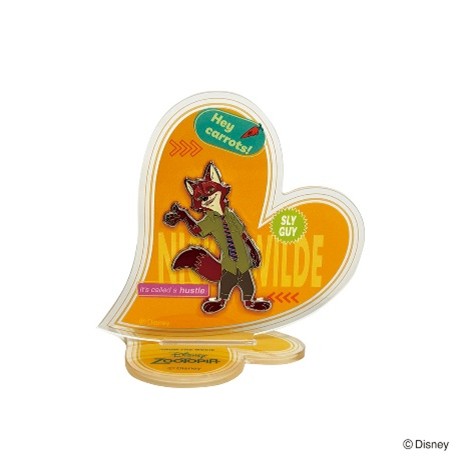 飾れるピンズ　ズートピア　ニック