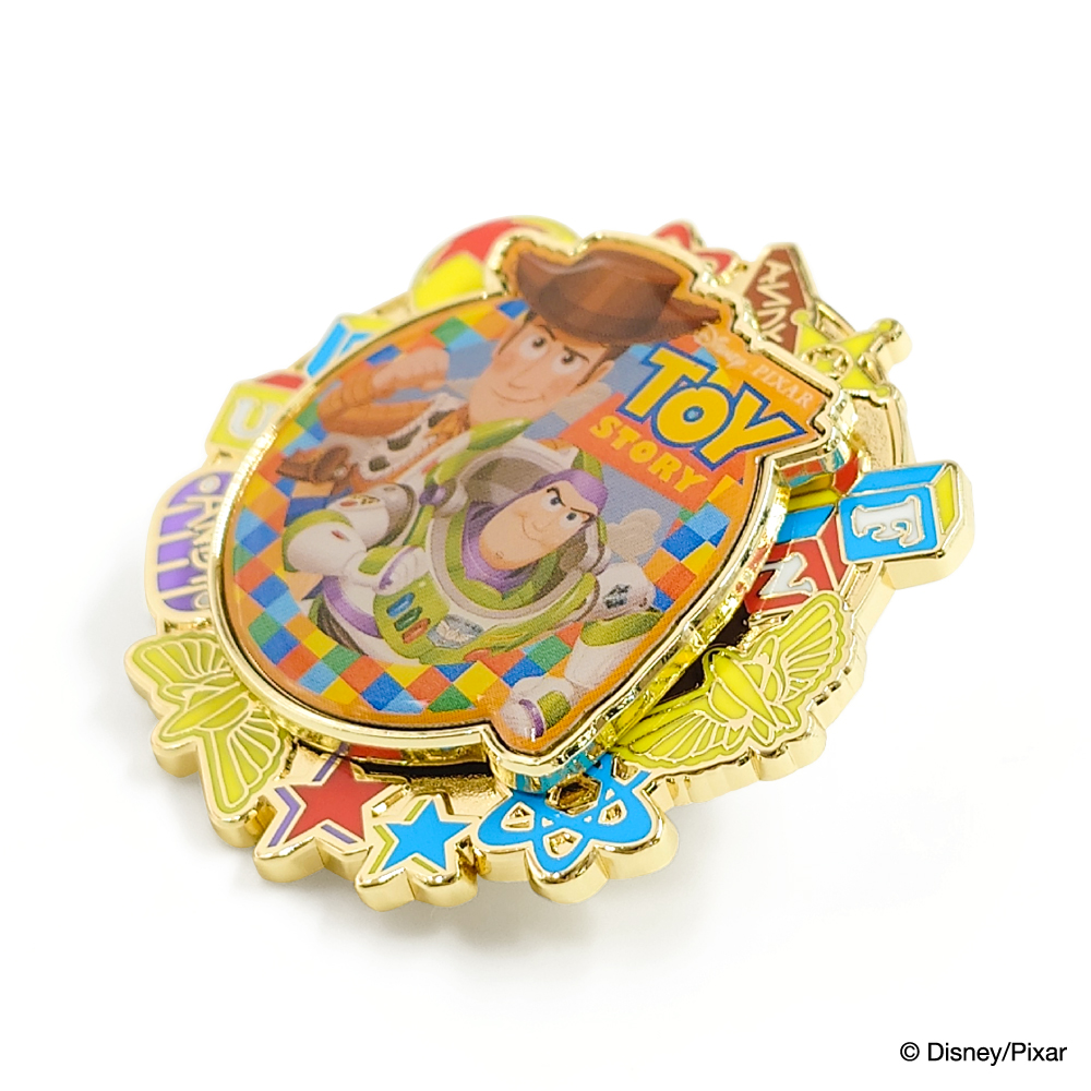 コレクションピンバッジ　ウッディ＆バズ03