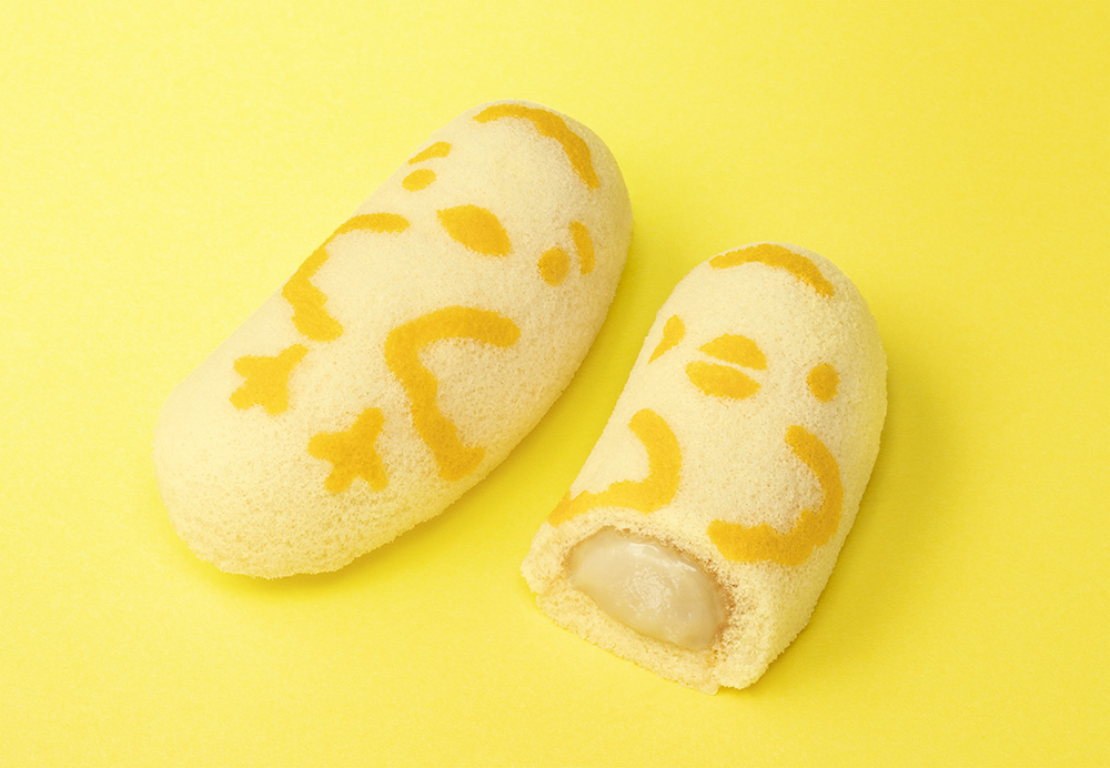 『東京ばな奈ピヨレモン バナナレモン味、「見ぃつけたっ」』断面