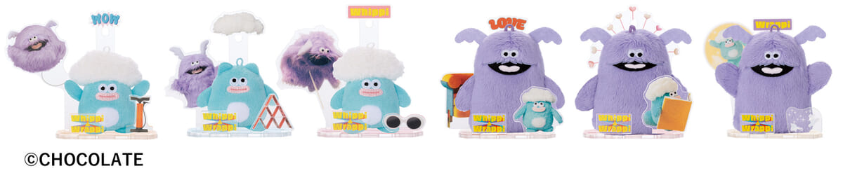 コレクター心をくすぐる全6種のラインナップ