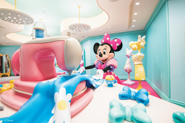 東京ディズニーランド ミニーのスタイルスタジオへ ようこそ!02