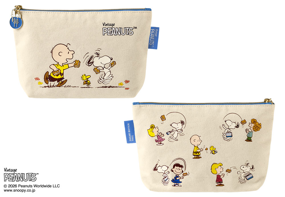 スヌーピー シュガーバターの木 ポーチセット ポーチ