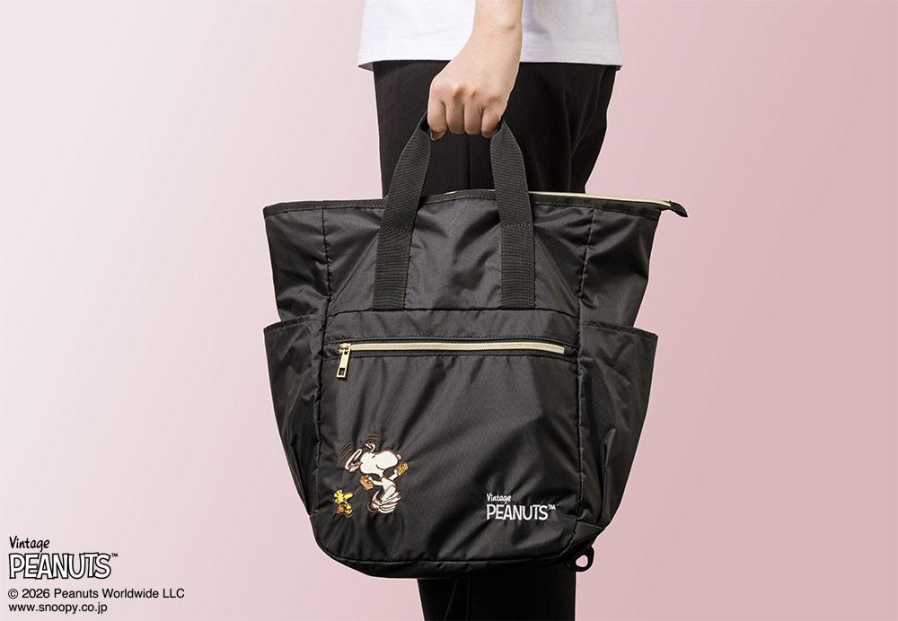 スヌーピー シュガーバターの木 2WAYトートリュック トート時