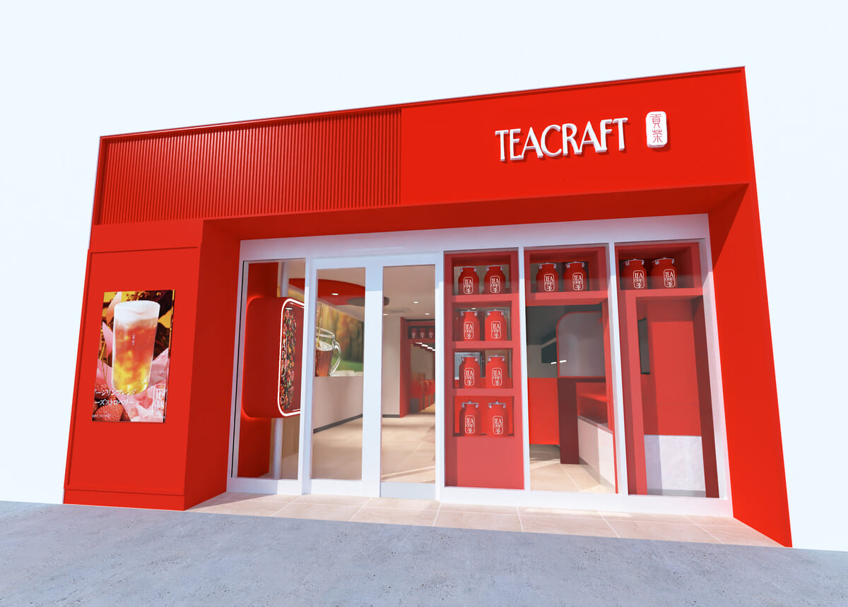 体験型ポップアップ「TEACRAFT 原宿店」オープン