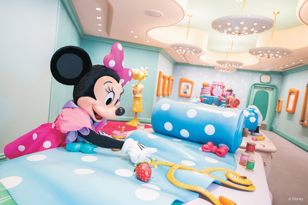 東京ディズニーランド ミニーのスタイルスタジオへ ようこそ!03