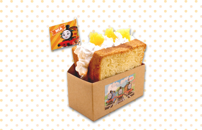 ニアのにこにこオレンジフルーツサンド