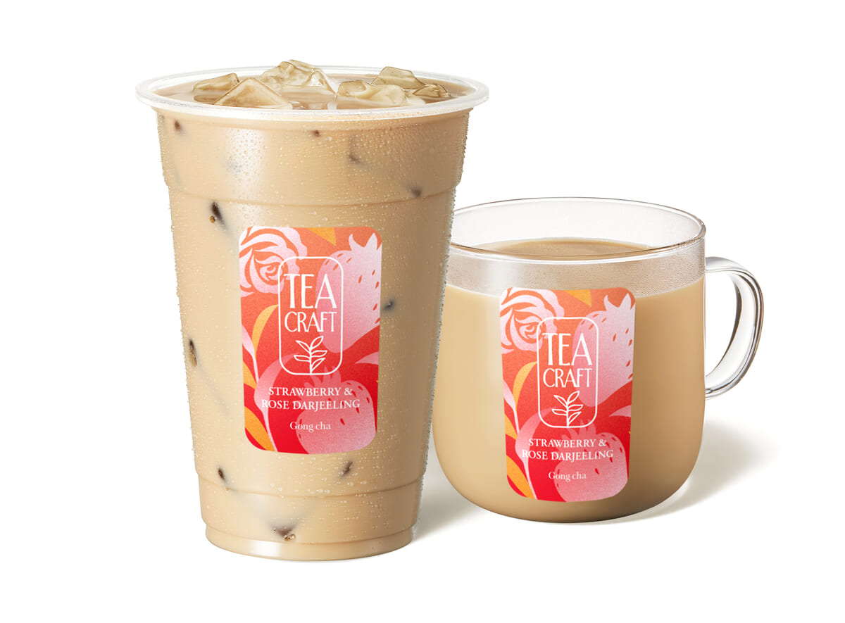 ストロベリー&ローズ ダージリン ミルクティー