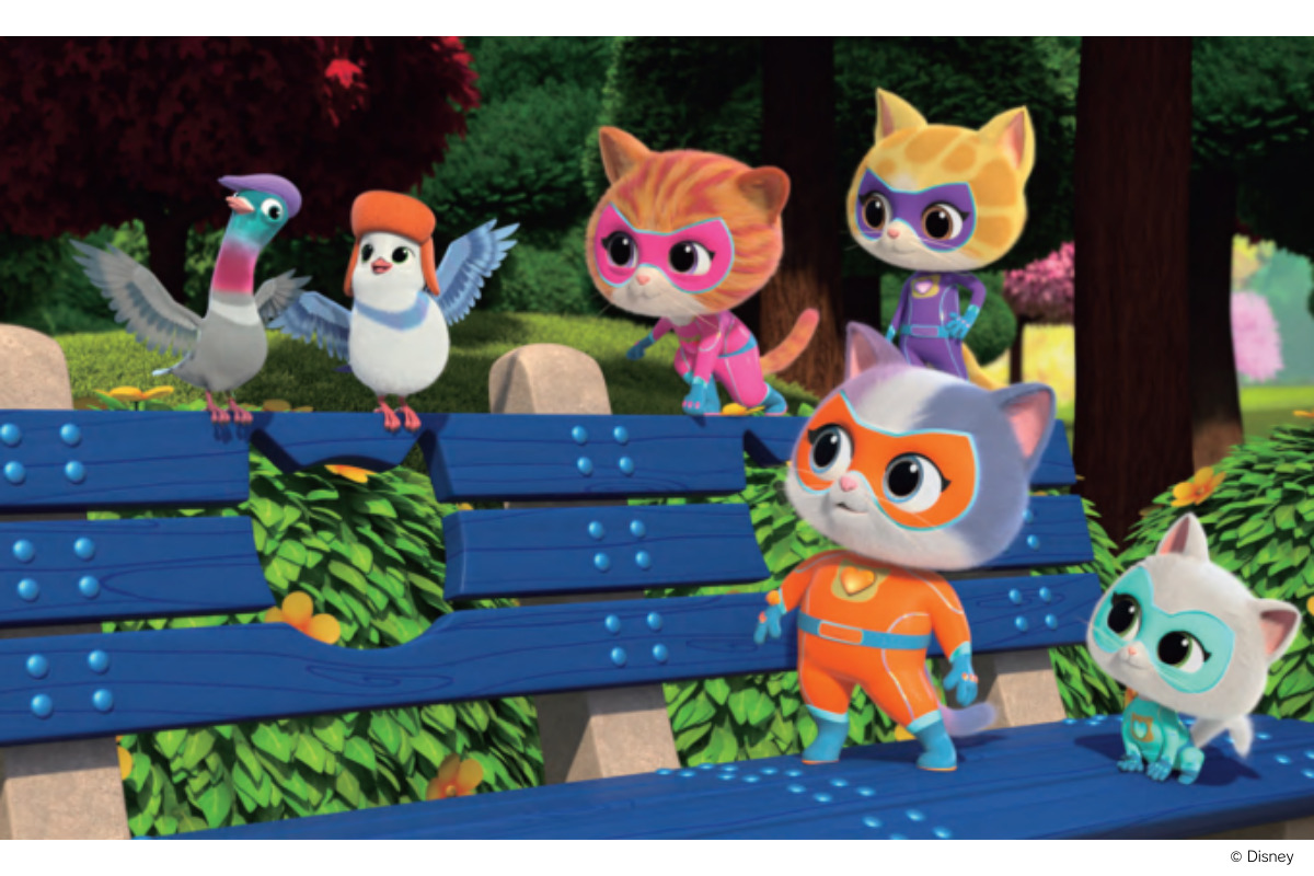 スーパーキティ　ディズニーゴールド絵本　内容3