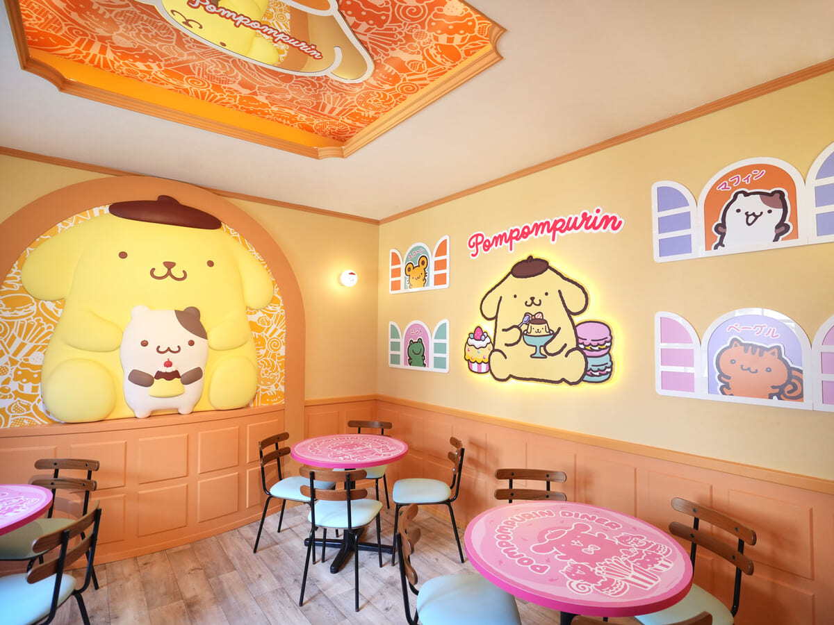 POMPOMPURIN DINER　　内観