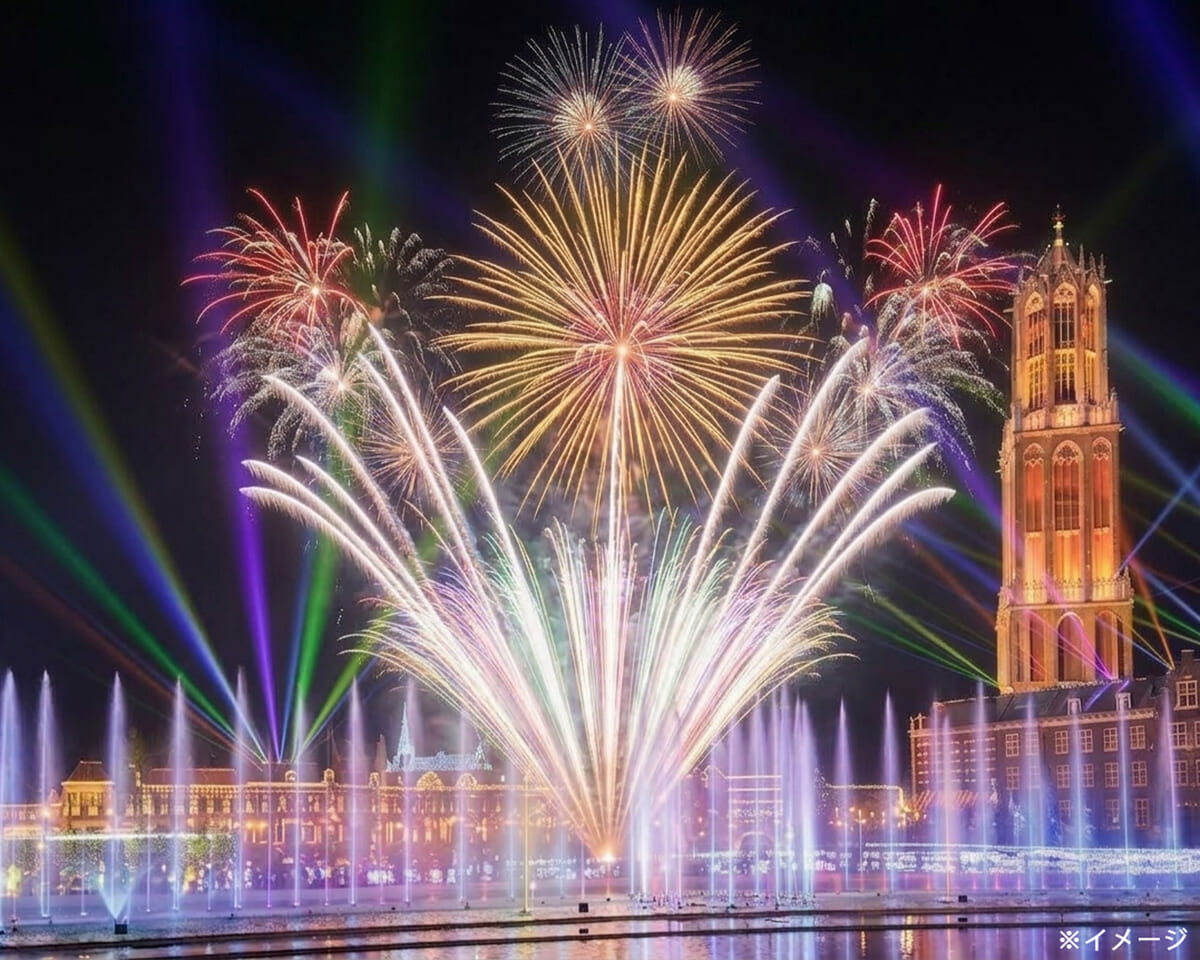 これまでの“ハウステンボスの花火”が新花火エンターテインメントとして登場