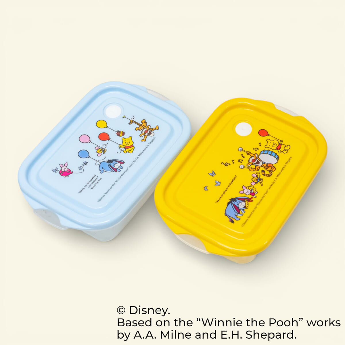 シールボックス500ml 2個入り (くまのプーさん/タロアウト)