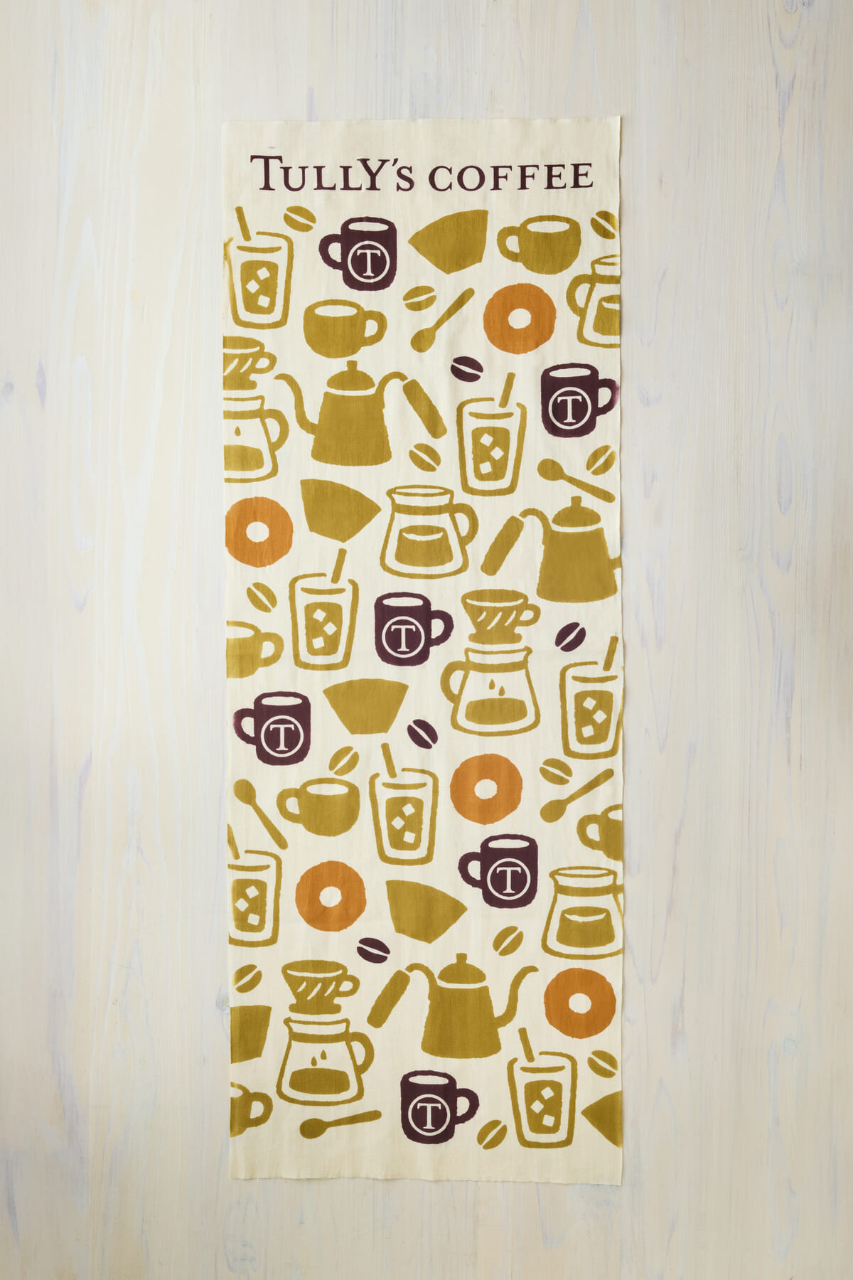 タリーズ手ぬぐい（珈琲時間）