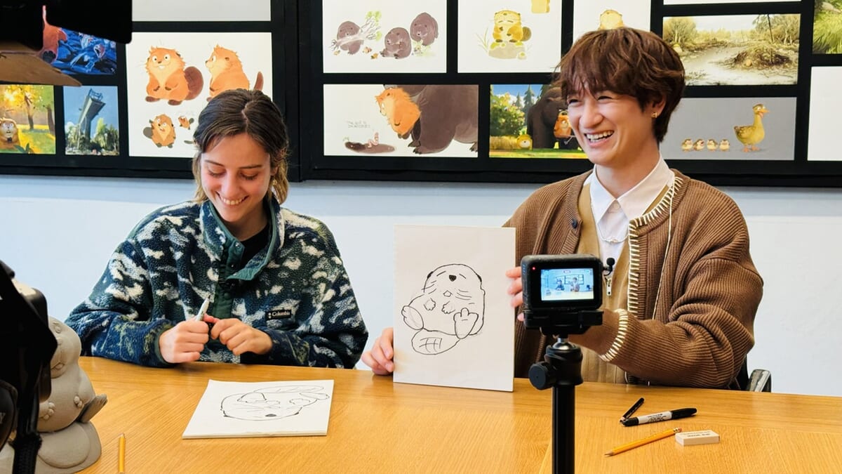 ピクサー直伝！ローフのイラストを描いた宮田さん「みんなから僕は絵が下手だと思われてるけど…」