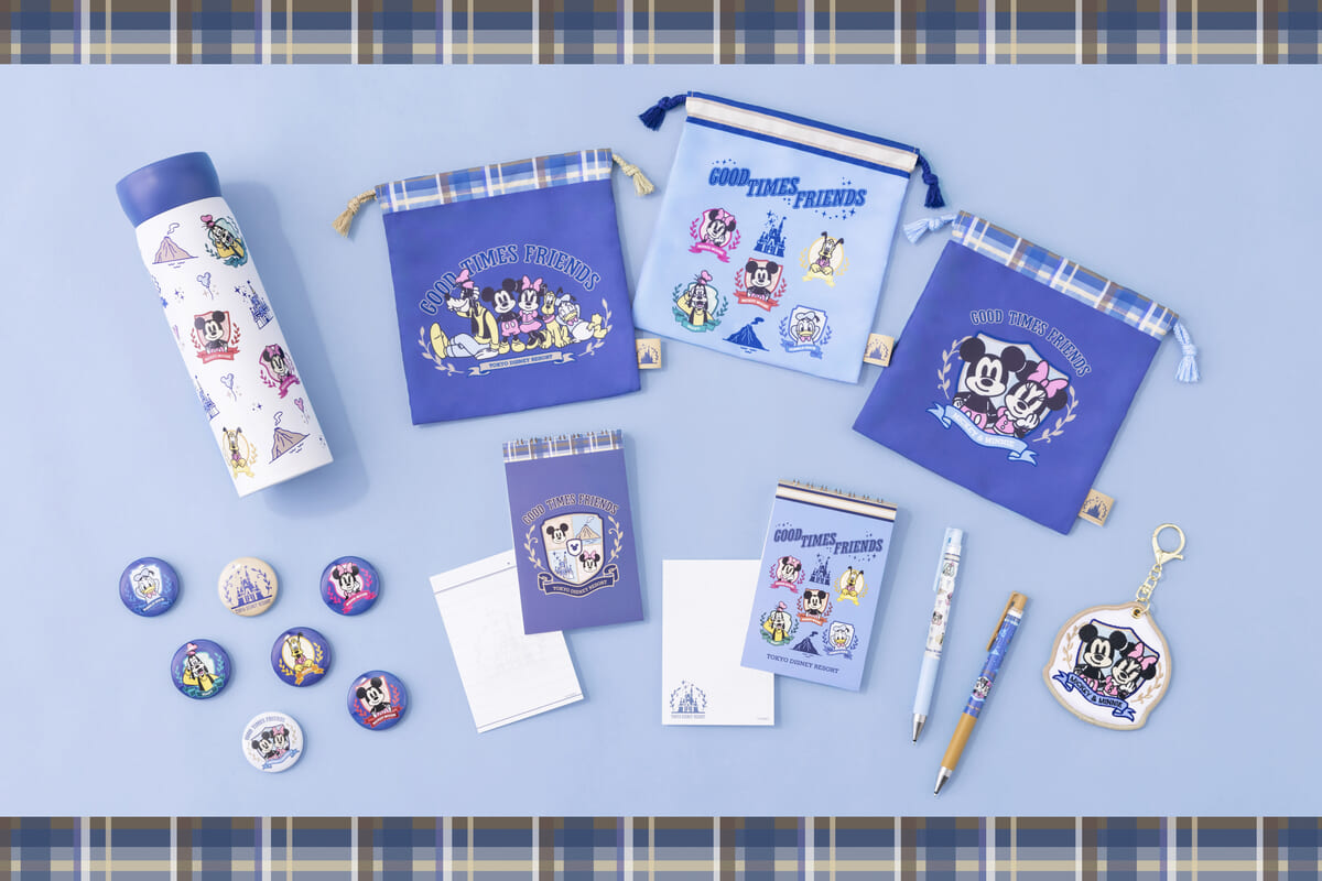 東京ディズニーリゾート「GOOD TIMES FRIENDS」グッズ 雑貨イメージ