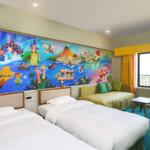 「東京ディズニーセレブレーションホテル：ディスカバー」客室アートリニューアル