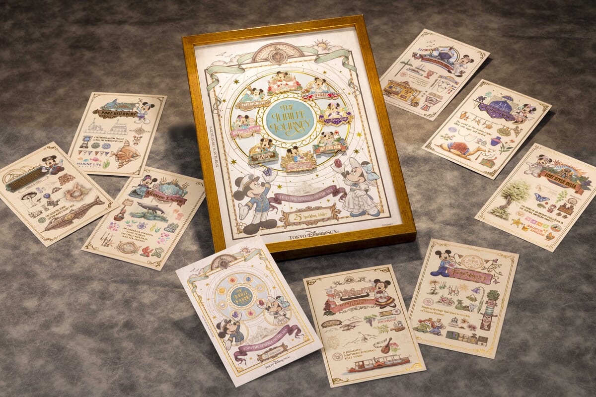 8つのテーマポートの魅力や歴史が詰まったデザイン！東京ディズニー 